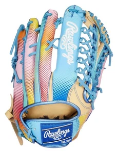 Rawlings Baseball Glove, Adult Softball, Hoh Graphic Paradise [Outfielder'S Glo_ - Picture 1 of 8