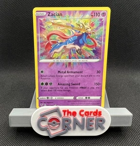 Zacian Increíble Raro 082/185 Pokemon Vivid Voltage Casi Nuevo - Imagen 1 de 1