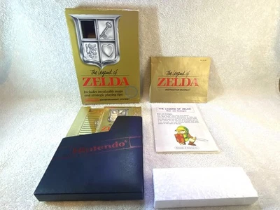The Legend of Zelda - Complete CIB Box, Manual, Map (Nintendo, NES 1987) - Image 1 of 4