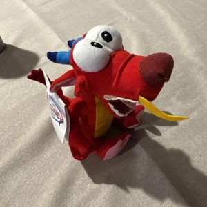 Disney Store Mushu Drago Mulan No Suono 8" Sacchetto Fagiolo Peluche Giocattolo Tag - Foto 1 di 4