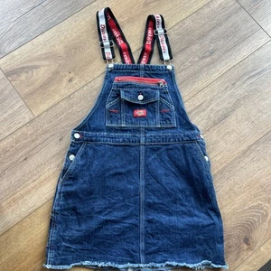 Women’s/teen/Dickies Overall Skirt/jumper Size Small Dickies Brand Pockets Nice - Picture 1 of 7