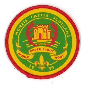 1939 World Scout Moot (Rover Scout Jamboree) WOSM OFFICIAL REPRODUCTION PATCH - Bild 1 von 4