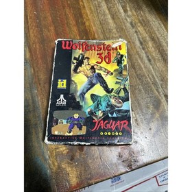 Wolfenstein 3D Atari Jaguar 64-Bit Game CIB Complete with Box Manual Overlay