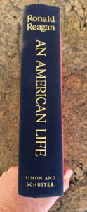 RONALD REGAN AN AMERICAN LIFE BY RONALD REAGAN SIMON & SCHUSTER HC 1990 - Picture 1 of 2