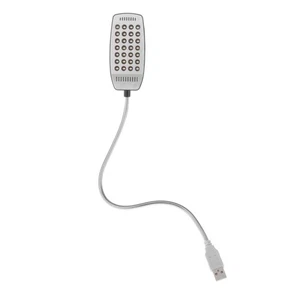 Super Helle USB Tragbare Lese Lampe 28 Helle LED Schwanenhals für Laptop - Afbeelding 1 van 27