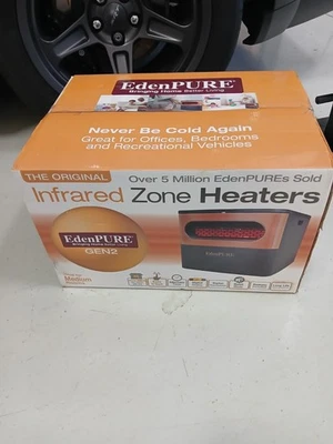 Nuevo calentador de zona infrarroja Eden Pure Gen 2 en caja. Foto 1 de 3
