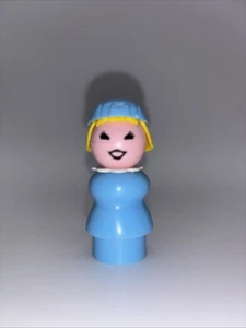 Vintage Fisher Price Airport LITTLE PEOPLE Play Family Flugzeug Stewardess Figur - Bild 1 von 6