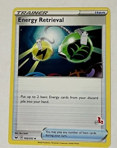 Energy Retrieval - (#37 Cinderace Stamped) 160/202 Battle Academy 2022 Regular - Bild 1 von 1