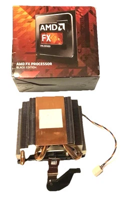Z AMD FX Heatsink Cooling Fan for FX 4350 4130 Series CPU's Socket AM2-AM3 113 - Image 1 of 4