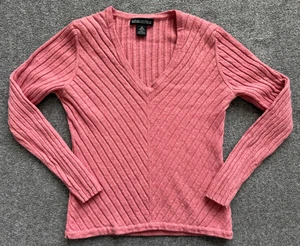 BANANA REPUBLIC Extra Fine Italian Merino Wool Sweater - Women Sz Medium - Picture 1 of 8