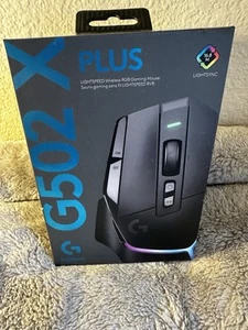 Logitech G502 X PLUS Wireless Gaming Mouse - Black - Picture 1 of 3