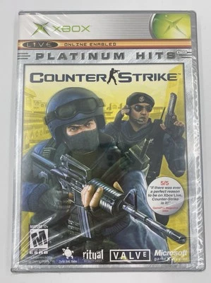NEW Counter-Strike Platinum Hits Microsoft Xbox Factory Sealed Valve - Image 1 of 4