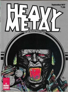 HEAVY METAL, SEPTEMBER 1977!! NEAR MINT CONDITION!! EARLY ISSUE!! - Picture 1 of 2