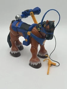 Figura de acción Fisher Price Mattel Rescue Heroes Dale Clydesdale Horse con gancho - Imagen 1 de 5