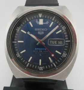 Reloj Automático Deportivo Vintage Seiko 5 - Baby Pogue - 6119-6020 / 6119-6023 - Imagen 1 de 17