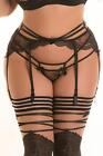 Axami Plus SIze French Kiss Crotchless G-String