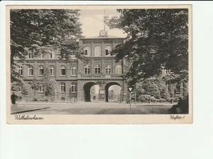 WILHELMSHAVEN << Werfttor 1 ..>> postal s/w kl - Imagen 1 de 2