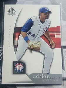 ADRIAN GONZALEZ 2005 Upper Deck SP #5. RANGERS - Picture 1 of 2