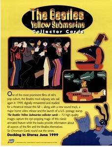 The Beatles Yellow Submarine - Verkaufsbogen [8 1/2" x 11"] - Bild 1 von 1