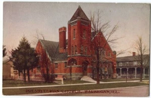 IGLESIA PRESBITERIANA WAUKEGAN IL ILLINOIS POSTAL DE COLECCIÓN 092211 OS - Imagen 1 de 2