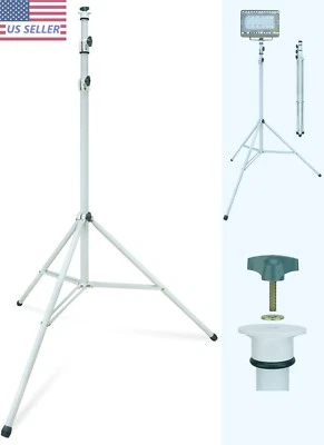 Soporte de trípode ligero de alta resistencia LINCO blanco de 9 pies para luces de trabajo luces de fiesta de DJ Foto 1 de 4