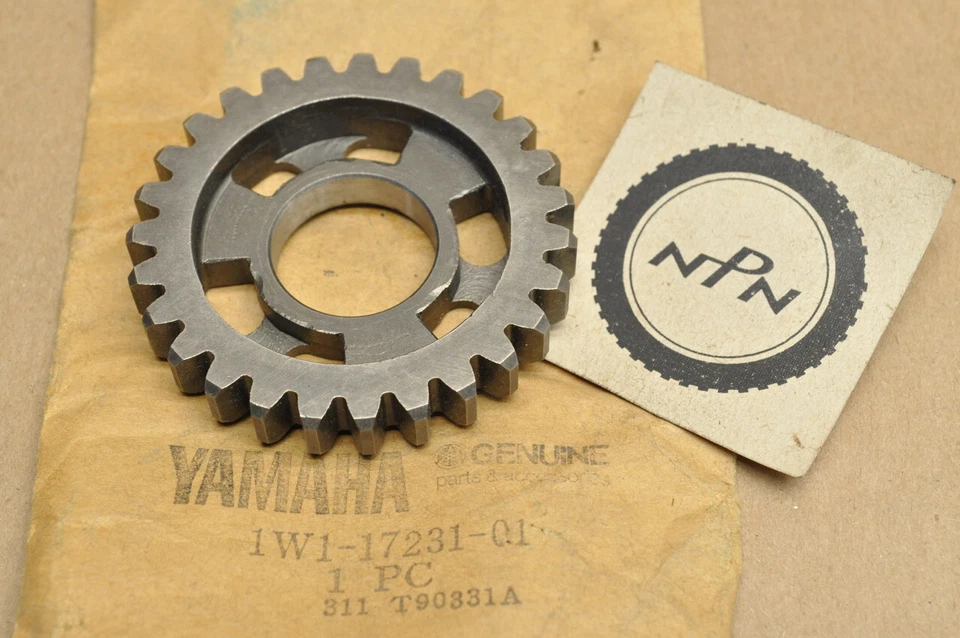 Nuevo de Lote Antiguo Yamaha 1980-81 IT125 77-79 IT175 1977-81 YZ100 77-80 YZ125 Tercera Tercera Marcha 27 Foto 1 de 1