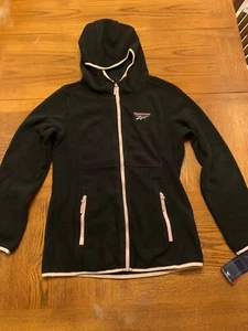 Reebok Womens Fleece Lightweight Outerwear Fleece Jacket Coat - Picture 1 of 13