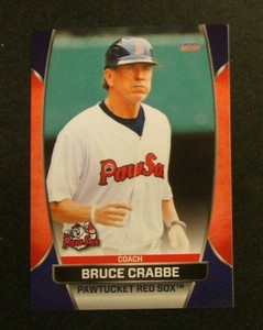 2018 Choice, Pawtucket Red Sox - Coach BRUCE CRABBE