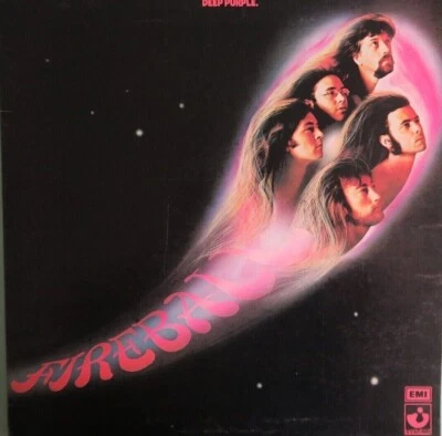 MINT Deep Purple Fireball Australia 1st pressing 12'' vinyl Lp 1971 & flyer rare - Image 1 of 4