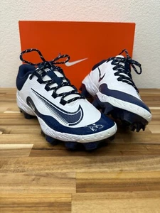 Größe 10 - Nike Alpha Huarache Elite 4 Low MCS Baseballschuh "marineblau" - FD6255-107 - Bild 1 von 11