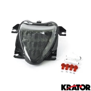 Smoke Integrated Brake Taillight & Turn Signals For 06-09 Suzuki Boulevard M109R - Picture 1 of 1