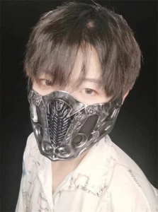 Mortal Kombat Ninja Sub-Zero Cosplay Halloween Mask Costume Props FRP Accessory - Picture 1 of 6