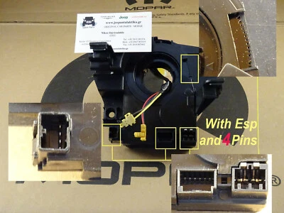 Chrysler Cruiser PT 06-10 Replacement Clockspring NEW OEM MOPAR - Image 1 of 4