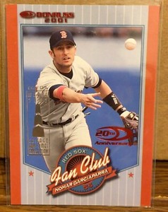 Nomar Garciaparra 2001 Donruss Fan Club Chicago Sun Times Collection #3/5 RARE!