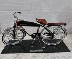 Western Flyer 1950 Bicycle Replica Model With Lucite Base For Display - Picture 1 of 11