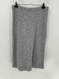 Marisa Christina Vintage Rock Damen klein grau gestrickt Acrylmischung knielang - Bild 1 von 17