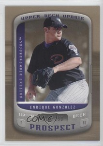 2005 Upper Deck Update Gold /150 Enrique Gonzalez #120