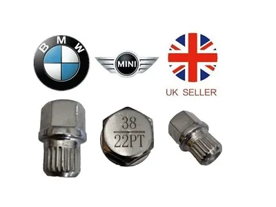 Mini, BMW Locking Wheel Nut Key ABC 38 Type 22 Splines • 10.48€