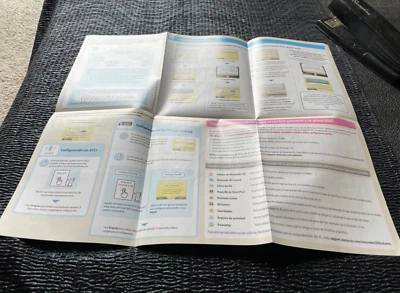 Nintendo 3DS XL Manual de Operaciones Solo 2012 Solo en Español Guía de Inicio Rápido Foto 1 de 2