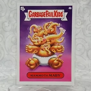 2021 TOPPS GARBAGE PAIL KIDS 2021 WAS THE WORST 4b MAMMOTH MARY GPK - Picture 1 of 2