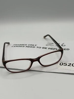 Monturas de gafas Jones New York 1730 53 17 135 Borgoña borde completo Foto 1 de 4