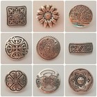 SILVER METAL BUTTONS – SHANK, CARDIGAN, FLOWER, TREE, CELTIC, SQUARE, CUTOUT, UK