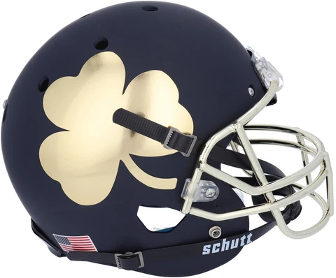 Notre Dame Fighting Irish Unsigned Schutt Sports Shamrock Tradition Cover