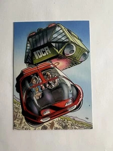 Tarjeta prototipo promocional TEK WORLD #1 CARDZ 1993 William Shatner - Imagen 1 de 3