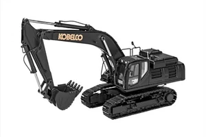Kobelco SK500LC Excavator - Matte Black - Conrad 1:50 Scale Diecast Model New - Picture 1 of 7