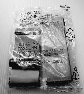 Foxconn Ultra ATA 100 IDE & Floppy Cable Set - 65cm, PN: FY40685-C2 - Picture 1 of 2