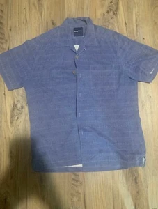 Blau Tommy Bahama Kurzarm mit Knopfleiste Größe Small - Bild 1 von 2