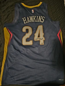 Jordan Hawkins New Orleans Pelicans Autograph Signed Jersey! Rare! Psa Coa - Picture 1 of 3