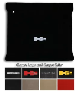 Lloyd Velourtex Carpet Cargo Floor Mat for 03-09 Hummer H2 - Choose Color & Logo - Picture 1 of 9