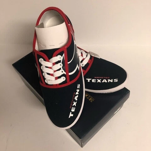 The Texans Women's Size 6.5 Sneakers Tennis Shoes  Football Team NFL lace up Cover